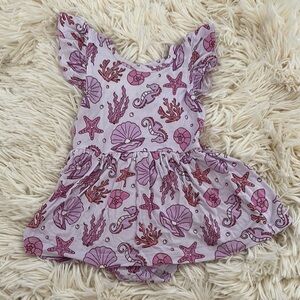 Caden Lane Purple Sea Life One Piece